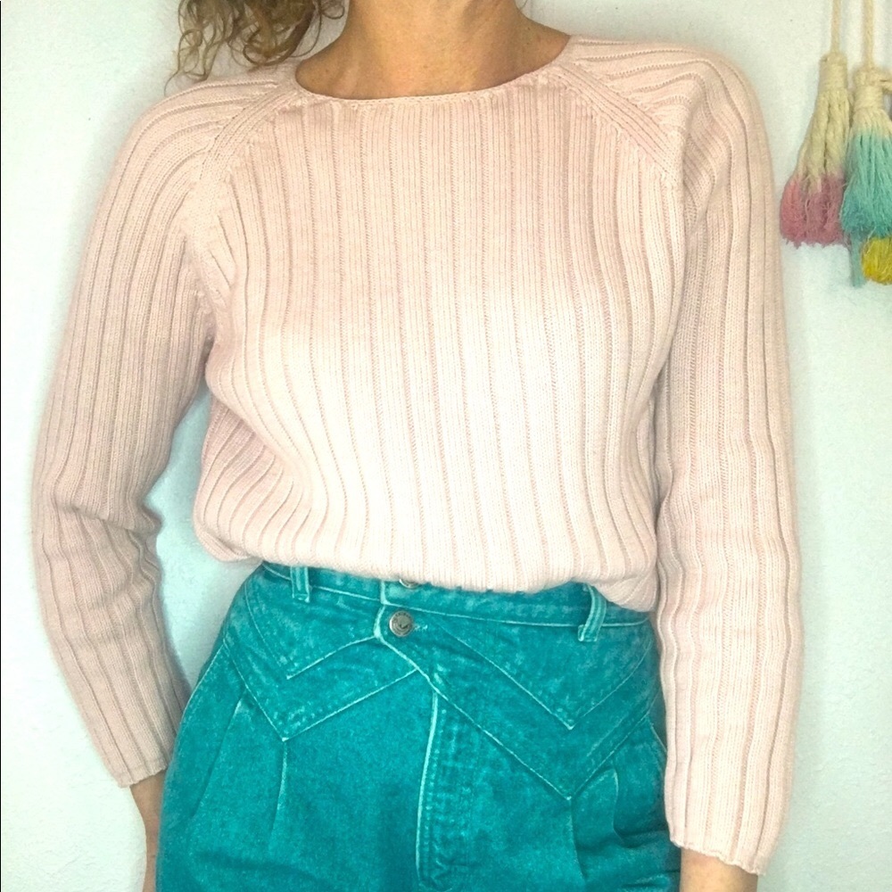 👚VTG LAURA ASHLEY knit sweater - Picture 1 of 9